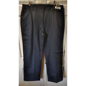 NWT Galls Women's Tactical Uniform Pants - Size 18 - Blue Comfort Elastic Waist